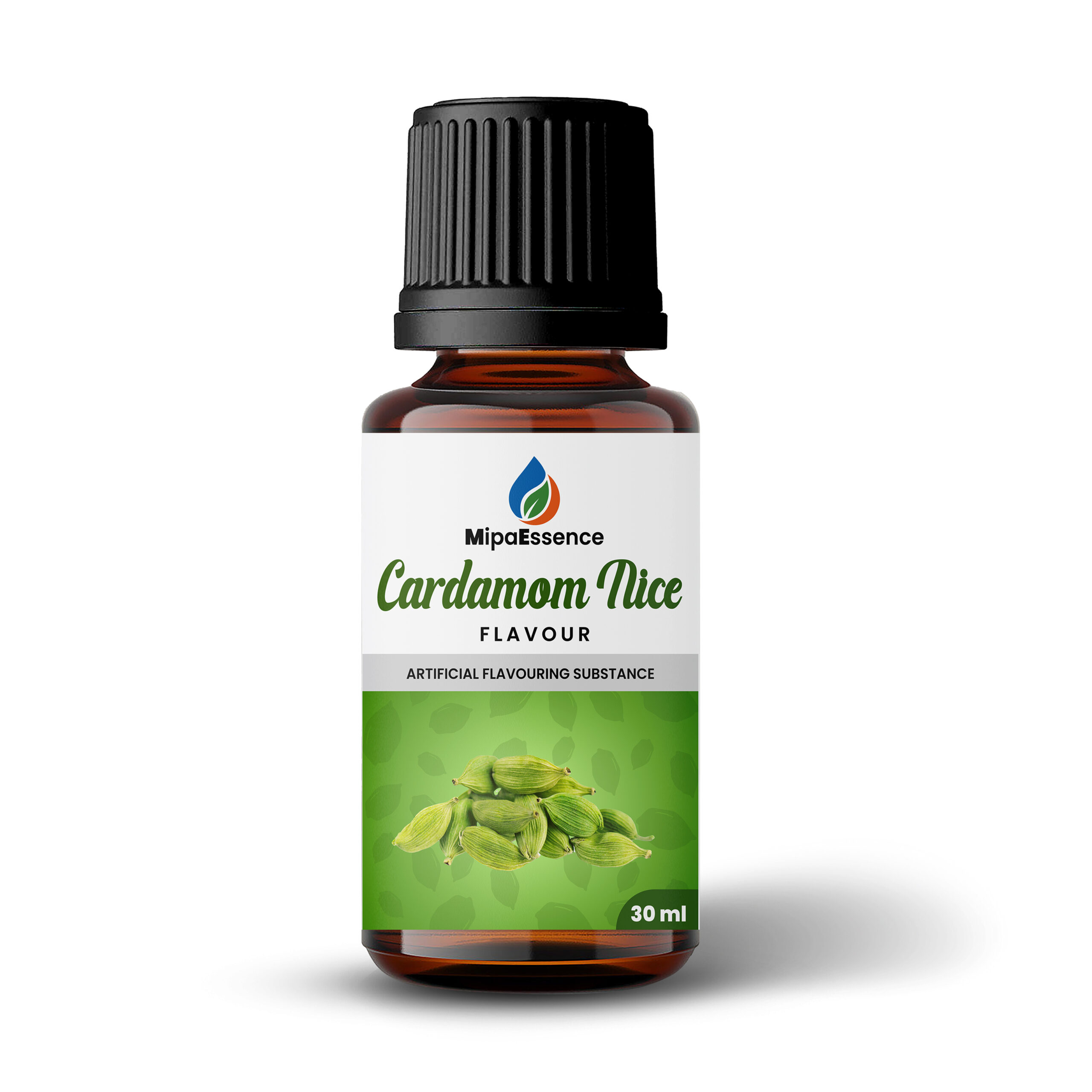 MipaEssence Cardamom Nice Food Flavour 30ml Bottle – Sweet and Spicy Elaichi Flavour Essence for Indian Sweets, Bakery, Tea, and Desserts