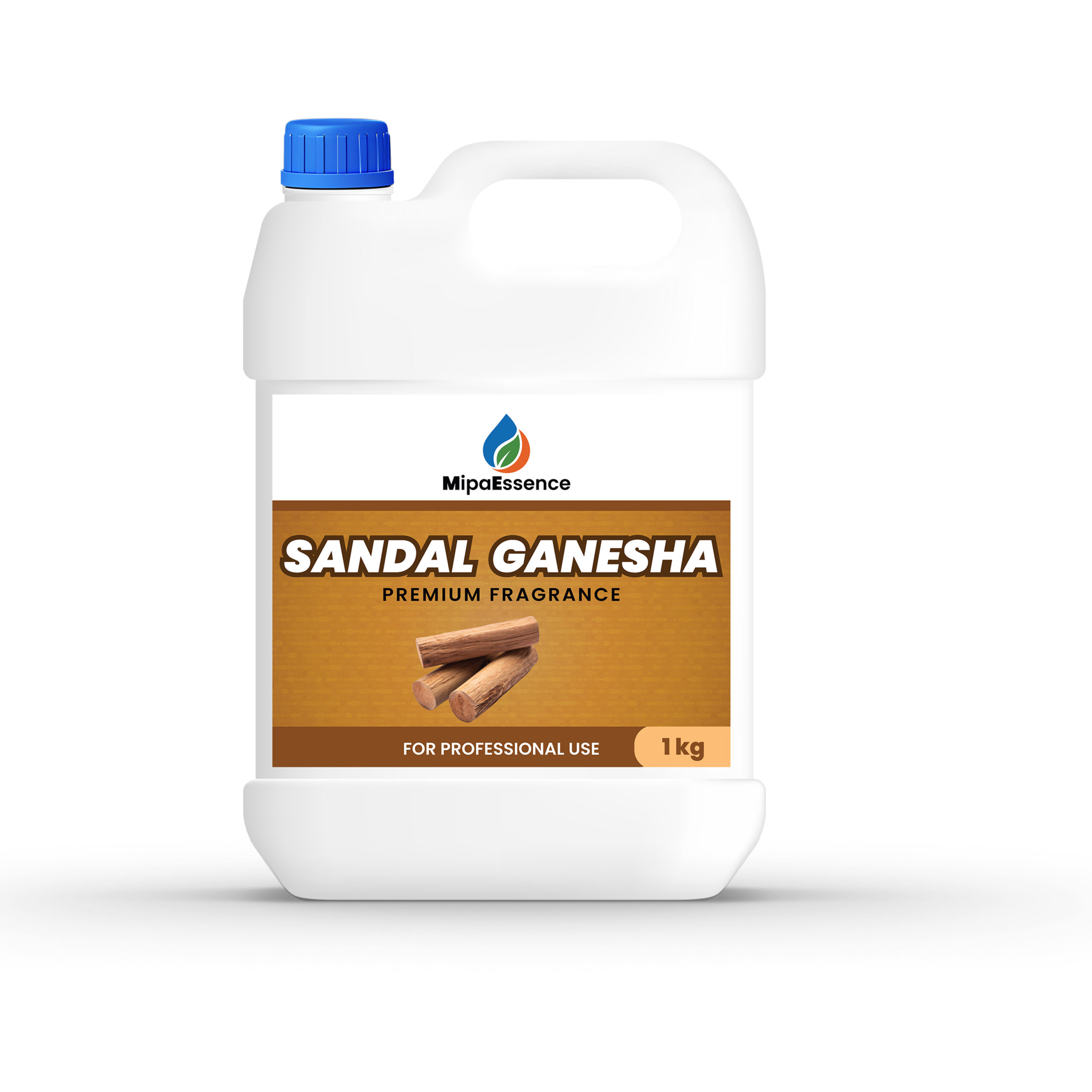 MipaEssence Sandal Ganesha Premium Fragrance – 1kg Spiritual Sandalwood Scent for Agarbatti, Soaps & Ritual Products