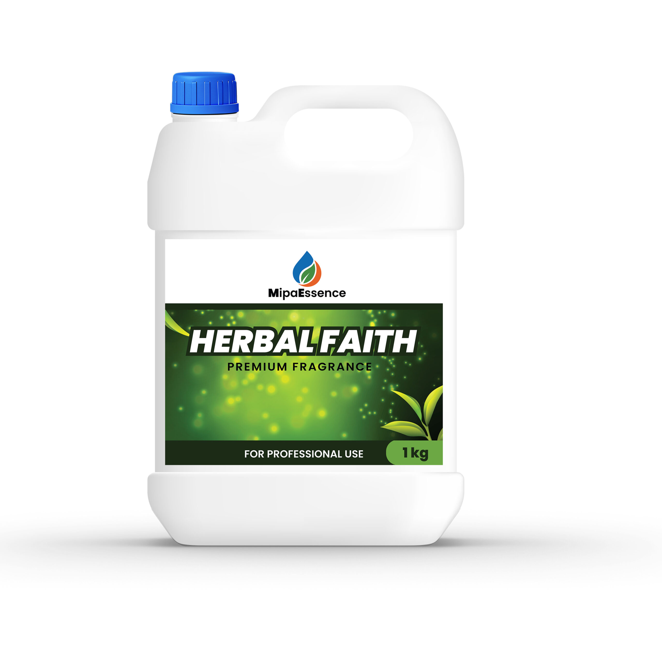 MipaEssence Herbal Faith Premium Fragrance – 1kg Fresh Herbal Scent for Cleaners, Agarbatti & Hygiene Products